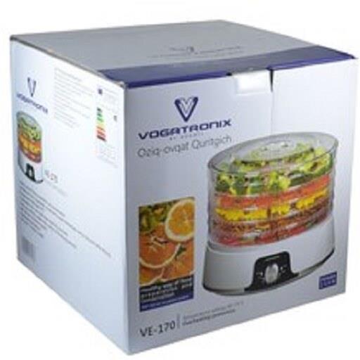 میوه خشک کن وگاترونیکس مدل VE-170 با پنج سینی و توان 250 وات